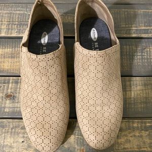 Suede taupe Dr.Scholl’s Slip on shoe